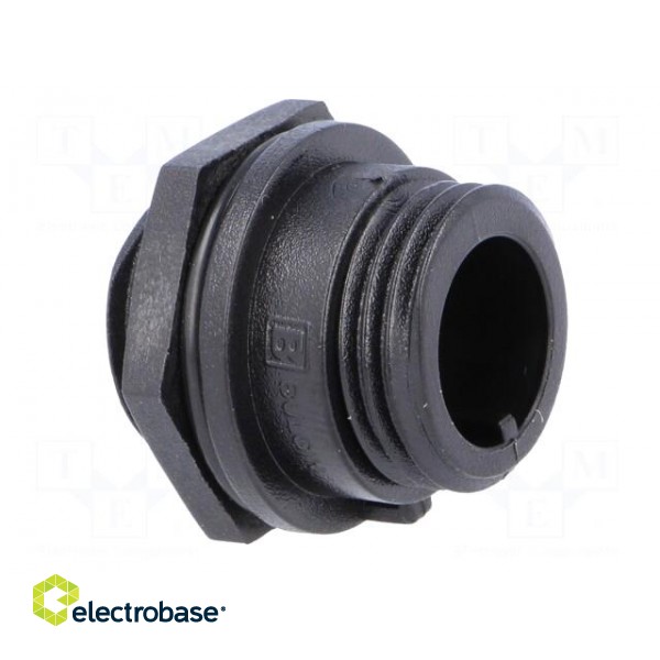 Connector: circular | socket | male | PIN: 6 | w/o contacts | IP68 | 125V image 8