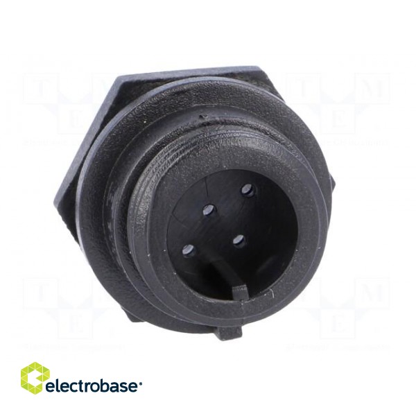 Connector: circular | socket | male | PIN: 6 | w/o contacts | IP68 | 125V image 9