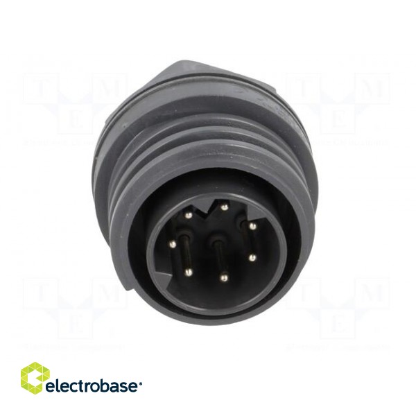 Connector: circular | socket | male | PIN: 7 | EXPlora | Contacts: brass image 9