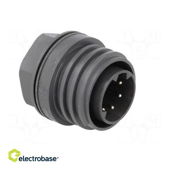 Connector: circular | socket | male | PIN: 7 | EXPlora | Contacts: brass image 8