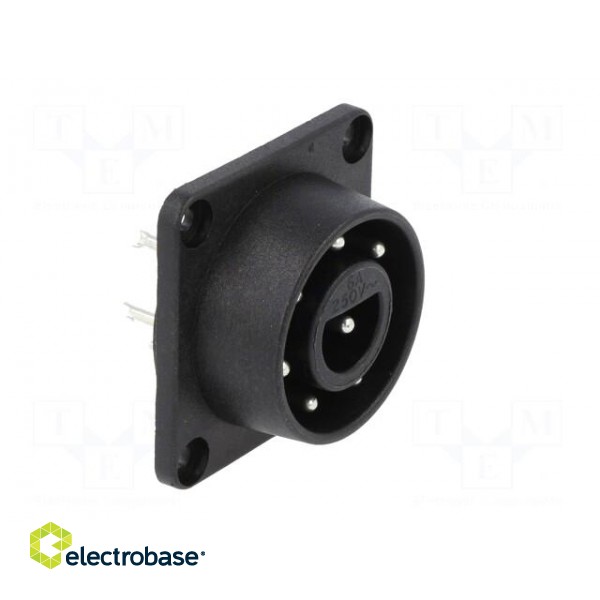 Connector: circular | socket | male | PIN: 8 | 4.8mm connectors | 6A image 8