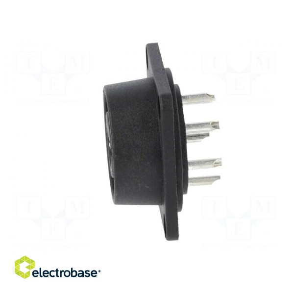 Connector: circular | socket | male | PIN: 8 | 4.8mm connectors | 6A image 3