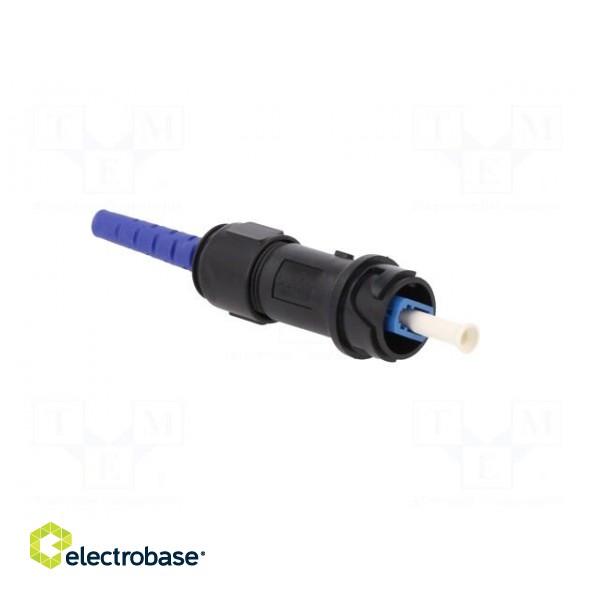 Connector: fiber optic | plug | PIN: 1 | bayonet,external bayonet image 8