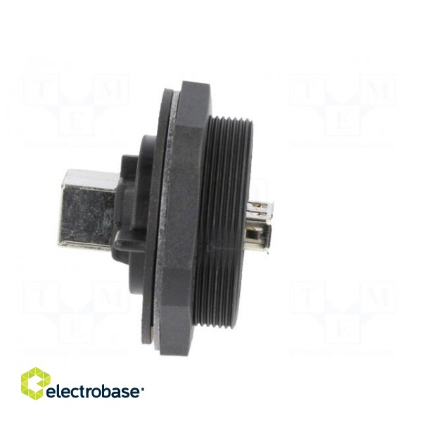 Connector: USB A | socket | PIN: 4 | threaded joint | USB Buccaneer paveikslėlis 7