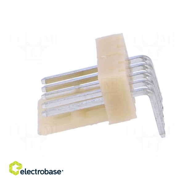 Connector: wire-board | socket | male | PIN: 5 | THT | angled 90° | 2.54mm image 3