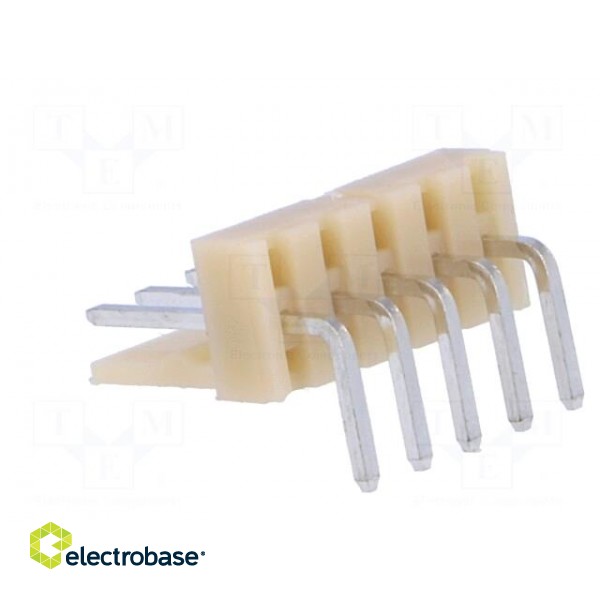 Connector: wire-board | socket | male | PIN: 5 | THT | angled 90° | 2.54mm image 4
