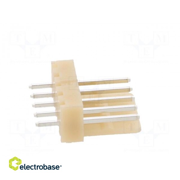 Connector: circular | socket | male | PIN: 5 | THT | straight | 2.54mm image 7