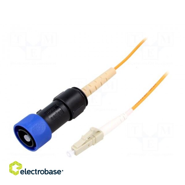 Connector: fiber optic | patchcord | PIN: 1 | bayonet | Buccaneer 4000