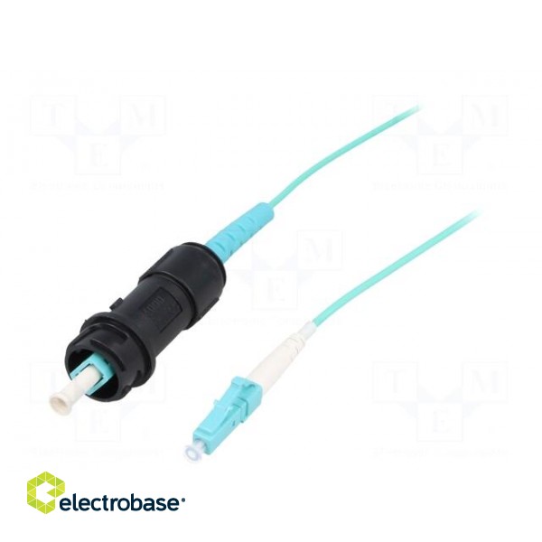 Fiber patch cord | PIN: 1 | multi mode simplex (MM) | bayonet | 25m