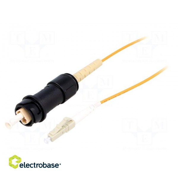 Connector: fiber optic | patchcord | PIN: 1 | bayonet | Buccaneer 4000