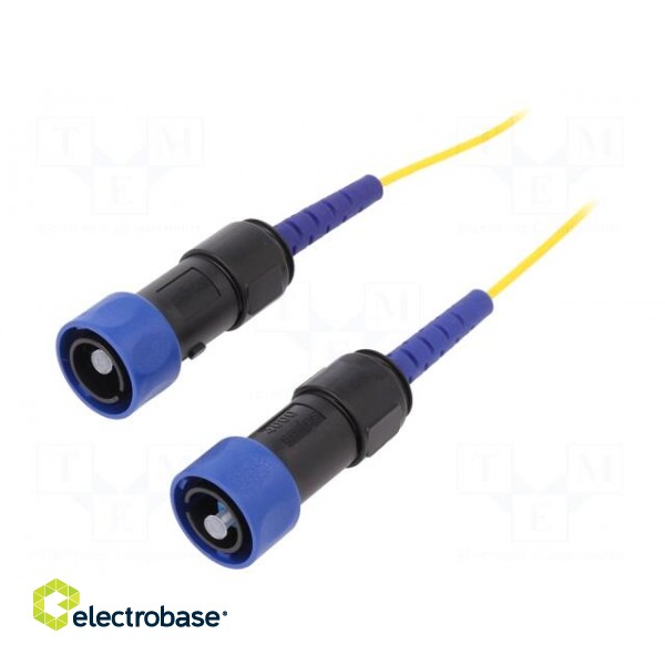 Connector: fiber optic | patchcord | PIN: 1 | bayonet | Buccaneer 4000