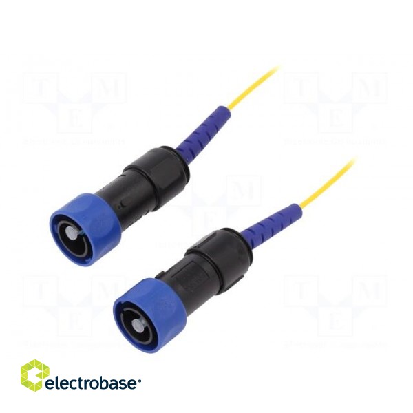 Connector: fiber optic | patchcord | PIN: 1 | bayonet | Buccaneer 4000