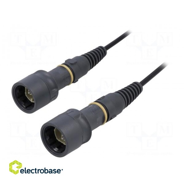 Connector: fiber optic | patchcord | PIN: 2 | multi mode duplex (MM) image 1