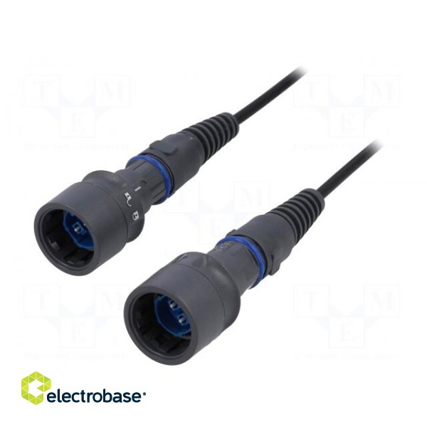 Connector: fiber optic | patchcord | PIN: 2 | bayonet | Buccaneer 6000 image 1