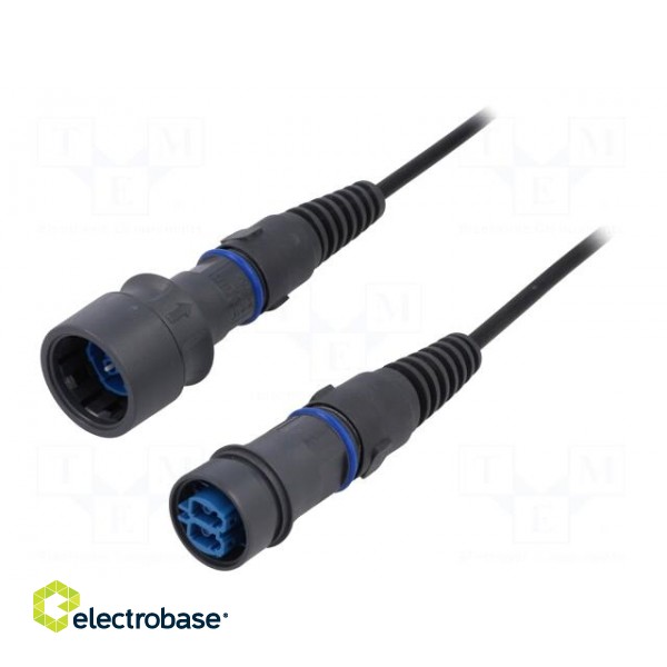 Connector: fiber optic | patchcord | PIN: 2 | bayonet | Buccaneer 6000