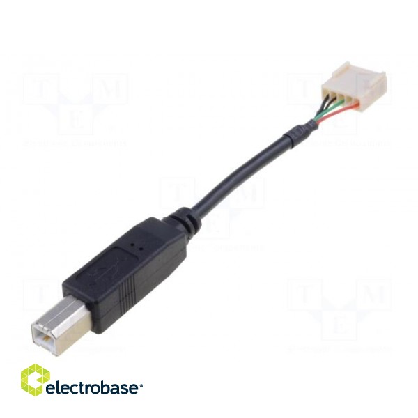 Cable | USB 2.0 | USB B plug,5pin plug | Contacts ph: 2.54mm
