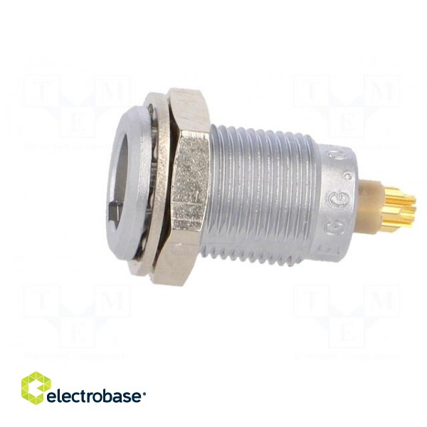 Connector: circular | 00 | socket | female | PIN: 4 | soldering | 2A | IP50 image 3