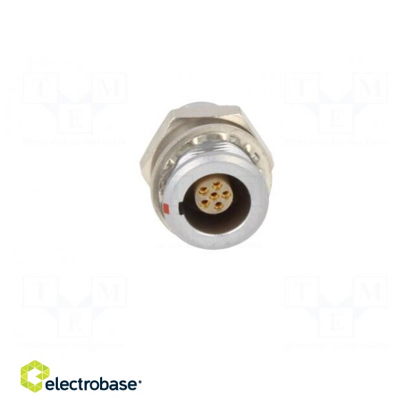 Connector: circular | 00 | socket | female | PIN: 6 | soldering | 1.5A фото 9