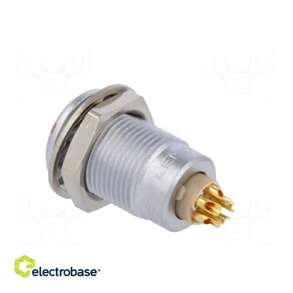 Connector: circular | Series: 0B | socket | female | soldering | PIN: 5 image 4