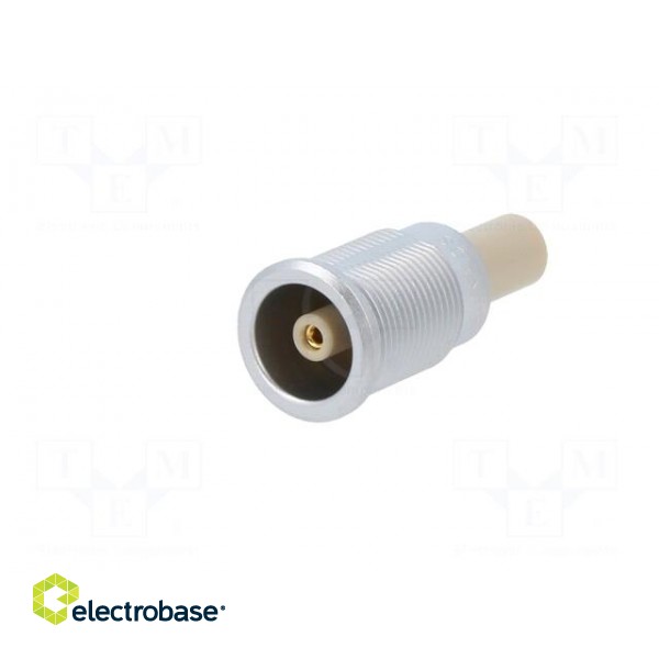 Connector: circular | 0S | socket | female | PIN: 1 | soldering | 4A | IP50 image 2