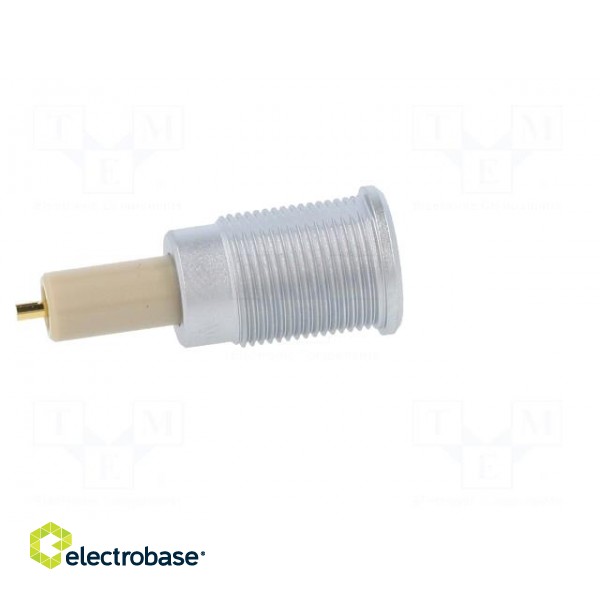Connector: circular | 0S | socket | female | PIN: 1 | soldering | 4A | IP50 фото 7