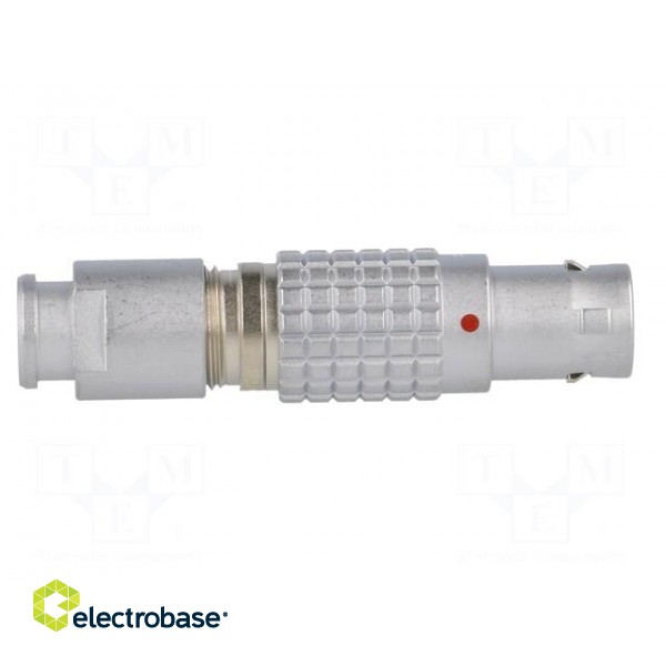 Connector: circular | 1B | plug | male | PIN: 4 | soldering | for cable image 7