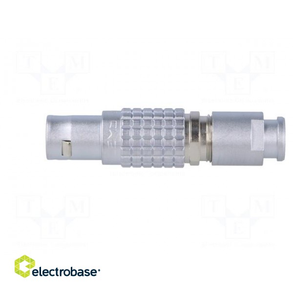 Connector: circular | 1B | plug | male | PIN: 7 | soldering | for cable | 7A image 3