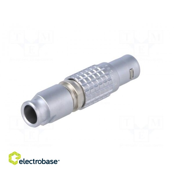 Connector: circular | 1B | plug | male | PIN: 7 | soldering | for cable | 7A image 6