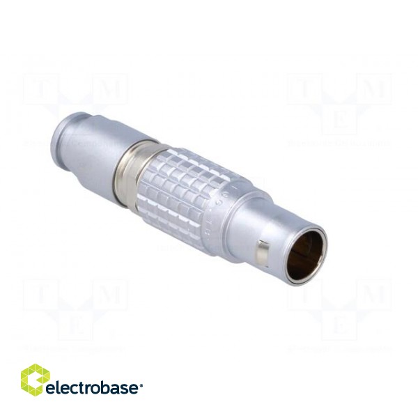 Connector: circular | 1B | plug | male | PIN: 7 | soldering | for cable | 7A image 8