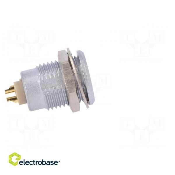 Connector: circular | Series: 1B | socket | female | soldering | PIN: 2 image 7