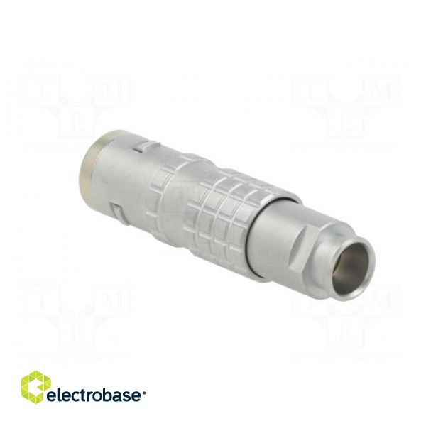 Connector: circular | 1E | plug | male | PIN: 3 | soldering | for cable фото 4