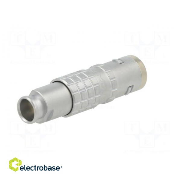 Connector: circular | 1E | plug | male | PIN: 3 | soldering | for cable фото 6
