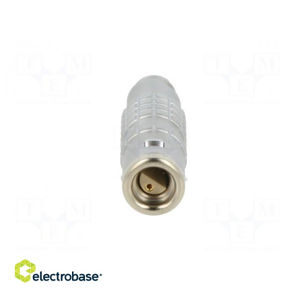 Connector: circular | 1E | plug | male | PIN: 3 | soldering | for cable фото 9