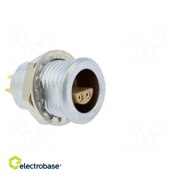 Connector: circular | 1S | socket | male/female | PIN: 3(2+1) | 10A | IP50 image 8