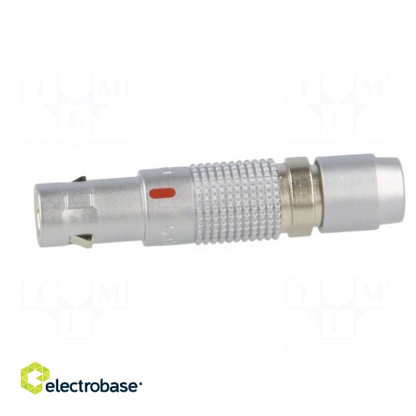 Connector: circular | Series: 00 | plug | male | soldering | for cable image 3