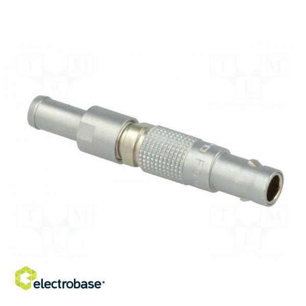 Connector: circular | 00 | plug | male | PIN: 2 | soldering | for cable image 8
