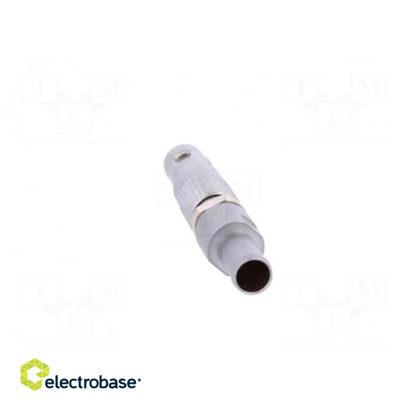 Connector: circular | 00 | plug | male | PIN: 3 | soldering | for cable | 3A image 5