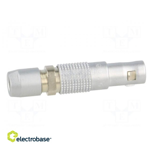 Connector: circular | 00 | plug | male | PIN: 4 | soldering | for cable | 2A image 7