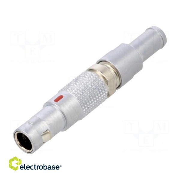 Connector: circular | 00 | plug | male | PIN: 5 | soldering | for cable