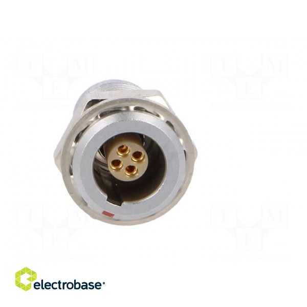 Connector: circular | 00 | socket | female | PIN: 4 | soldering | 2A | IP50 image 9