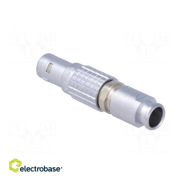 Connector: circular | Series: 0B | plug | female | soldering | for cable image 4