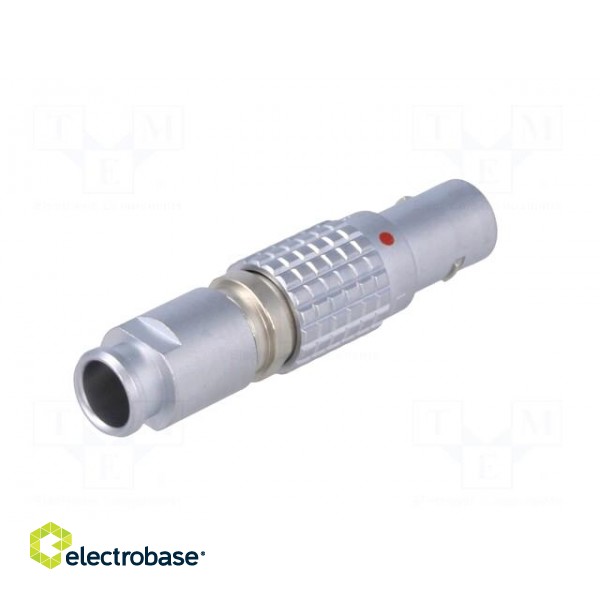Connector: circular | 0B | plug | female | PIN: 5 | soldering | for cable image 6