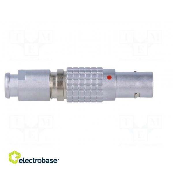 Connector: circular | Series: 0B | plug | female | soldering | for cable image 7