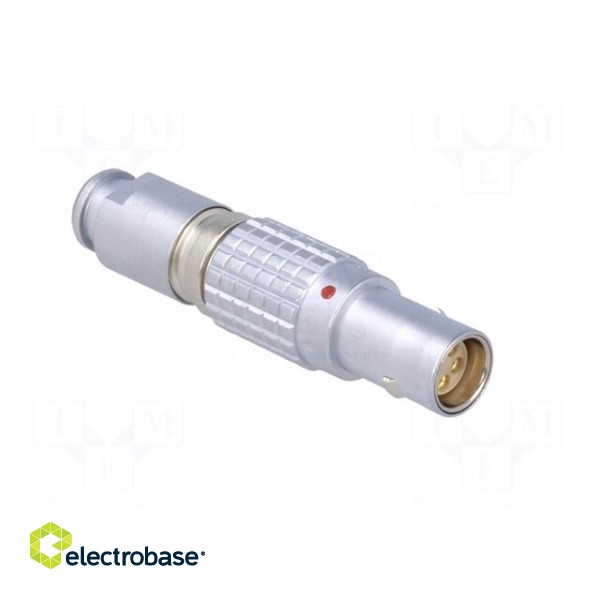 Connector: circular | Series: 0B | plug | female | soldering | for cable image 8