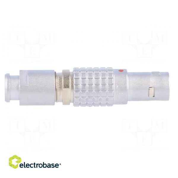 Connector: circular | Series: 0B | plug | male | soldering | for cable image 7