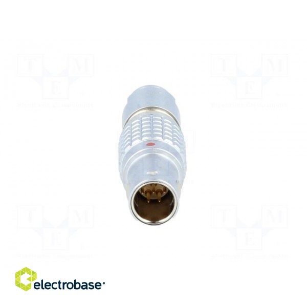 Connector: circular | 0B | plug | male | PIN: 7 | soldering | for cable image 9