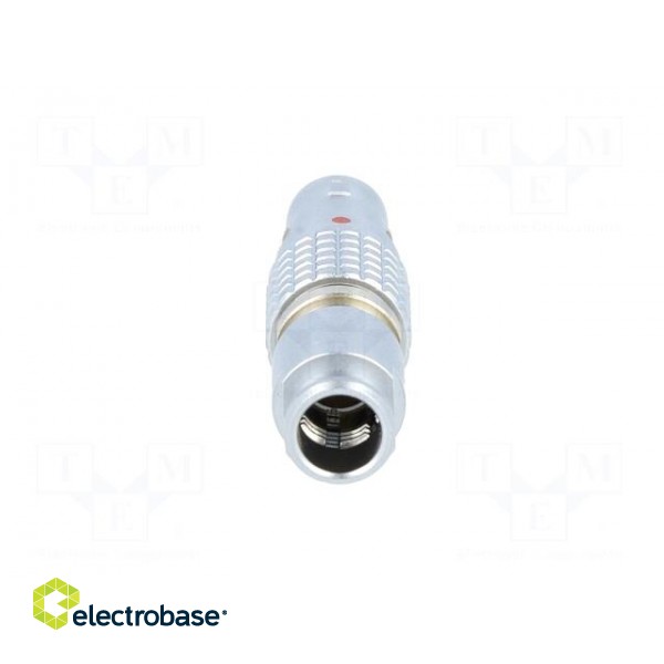 Connector: circular | 0B | plug | male | PIN: 7 | soldering | for cable image 5
