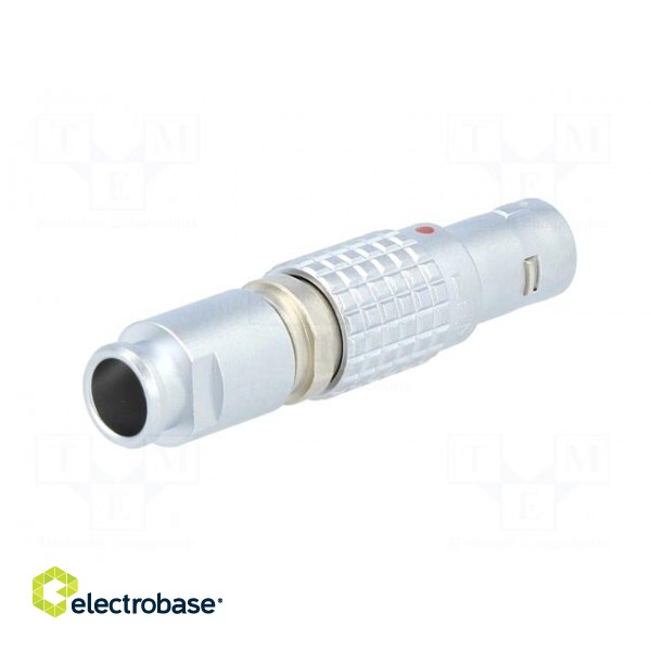 Connector: circular | 0B | plug | male | PIN: 7 | soldering | for cable image 6