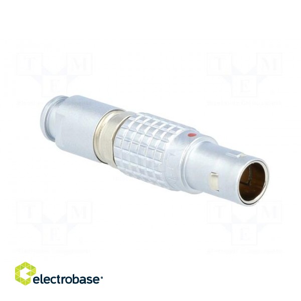 Connector: circular | 0B | plug | male | PIN: 7 | soldering | for cable image 8