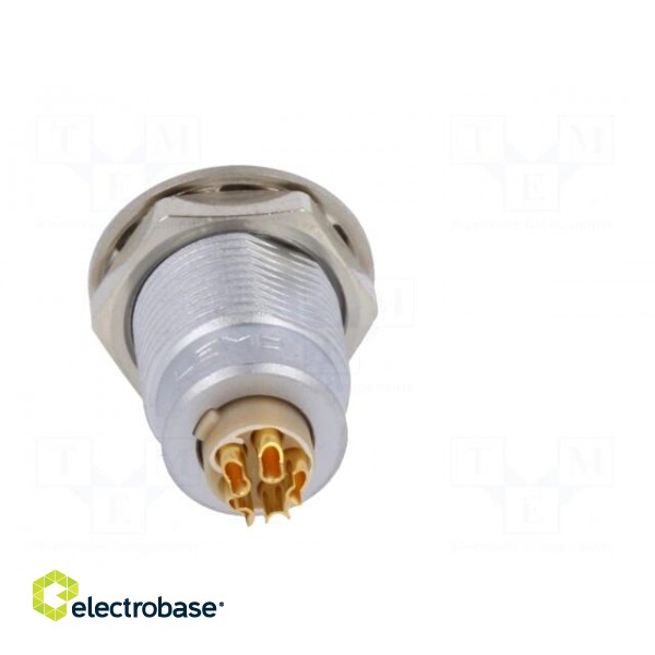 Connector: circular | Series: 0B | socket | female | soldering | PIN: 5 image 2